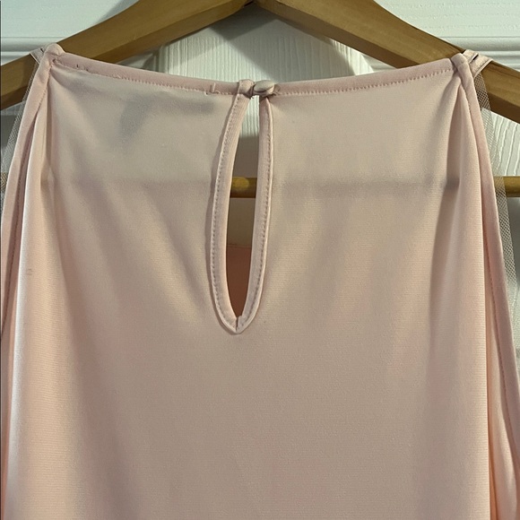 White House Black Market Pink Sequin Halter Top NWT size XS - Picture 5 of 7